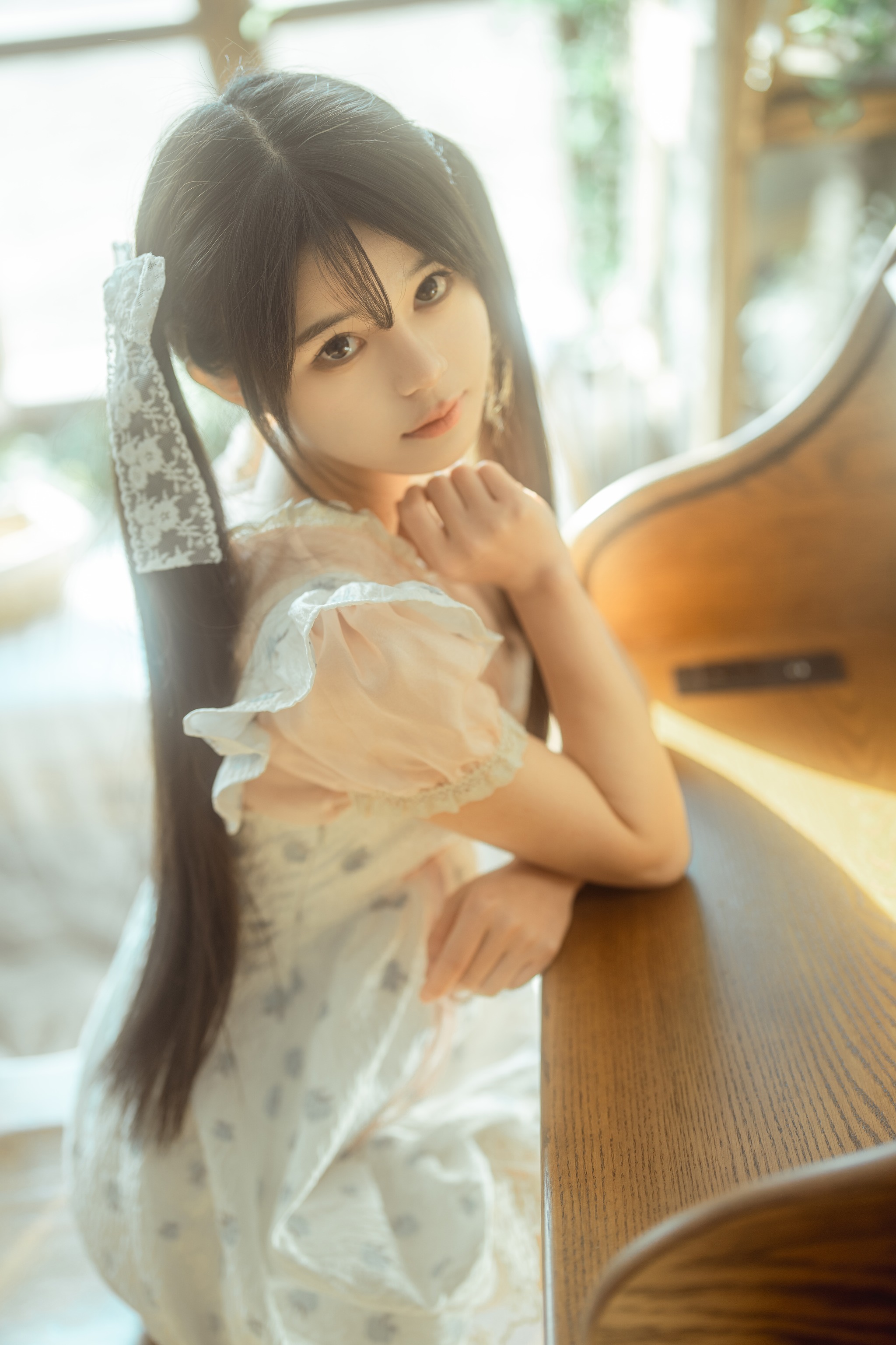 图片[1]-rua阮阮 – NO.007 花房 小裙子[54P]-XikXak